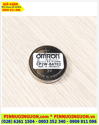 OMRON CP2W-BAT02, Pin nuôi nguồn PLC OMRON CP2W-BAT02 lithium 3V chính hãng /Xuất xứ Indonesia